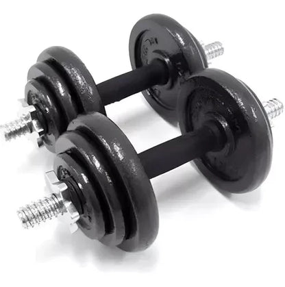 Kit 2 Mancuernas 12 Discos de 20 Kilos