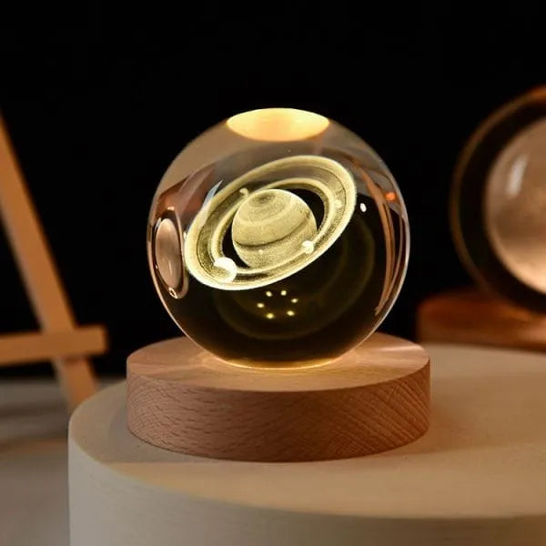 Lampara Esfera de Cristal