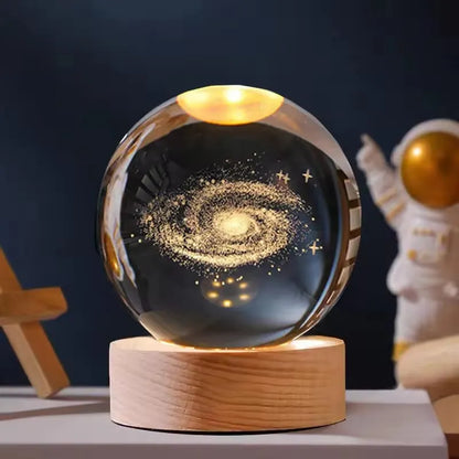 Lampara Esfera de Cristal